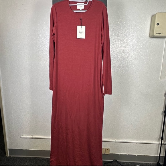 Reformation Elegant Long Sleeve Dress Size L - Picture 1 of 6